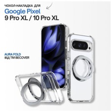 Чохол до мобільного телефона BeCover Aura Fold Google Pixel 9 Pro XL / 10 Pro XL Transparent (715672)