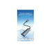 Концентратор Vention USB-C M to USB 3.2 AF + USB-C F PD 100W 10Gbps 0,15m gray (CCAHB)