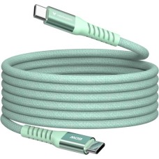 Дата кабель USB-C to USB-C 1.2m Magnetic 60W green Verbatim (31864)