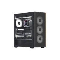 Корпус для ПК AeroCool D501A-G-BK-v2 Black (ACCM-DS01043.11)