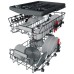 Посудомийна машина Whirlpool WSIO3O34PFEX