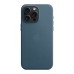 Чохол до мобільного телефона Apple iPhone 15 Pro Max FineWoven Case with MagSafe Pacific Blue (MT4Y3ZM/A)