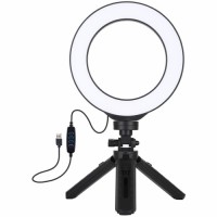 Набір блогера Puluz Ring USB LED lamp PKT3059B 6.2" + table tripod (PKT3059B)