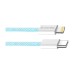 Дата кабель USB-C to Lightning 1.0m 27W blue ColorWay (CW-CBPDCL061-BL)