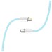 Дата кабель USB-C to Lightning 1.0m 27W blue ColorWay (CW-CBPDCL061-BL)