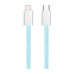 Дата кабель USB-C to Lightning 1.0m 27W blue ColorWay (CW-CBPDCL061-BL)