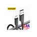 Дата кабель USB 2.0 AM to Micro 5P 1.0m 3A black Essager (EXCM-LS01)