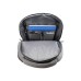 Рюкзак шкільний Optima 17.5" USB Techno чоловічий 0.7 кг 16-25 л Світло-сірий з виділеними елементами (O97590-03)