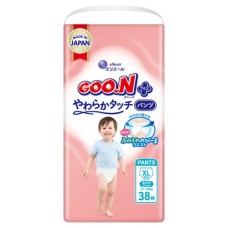 Підгузки GOO.N Plus труси 12-22 кг Розмір XL 38 шт (21001512)