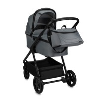 Коляска MoMi 2 в 1 GISELLE (grey) (WOSP00037)