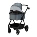 Коляска MoMi 2 в 1 GISELLE (grey) (WOSP00037)