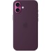 Чохол до мобільного телефона Apple iPhone 16 Plus Silicone Case with MagSafe - Plum (MYYD3ZM/A)