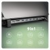 Концентратор AXAGON USB-C 9-in-1 4xUSB 3.2 + 2xUSB-C + HDMI + SD/TF + RJ45 1000Mbps + PD 100W black/gray (HMC-10HLS)
