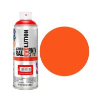 Фарба-аерозоль Pintyplus на водній основі Evolution Ral 2004 Жовтогаряча 400 мл (8429576170405)