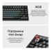 Клавіатура Keychron V1 8K Keychron Super Red Switch RGB USB UA Black (V1W-D1-UA)