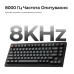 Клавіатура Keychron V1 8K Keychron Super Red Switch RGB USB UA Black (V1W-D1-UA)