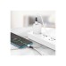 Дата кабель USB-C to USB-C 1.0m 3A 60W silicone BX79 white BOROFONE (6974443384819)