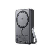 Батарея універсальна Acefast Magnetic Wireless 10000mAh, 22.5W, PD, QC/3.0, QI 15W, with holder M17, Black (6974316284000)