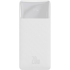 Батарея універсальна Baseus Bipow 20000mAh 20W white (PPBD050302)