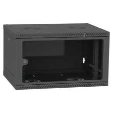 Шафа настінна Ipcom 4U, 600*350, RAL9005 (СН-4U-060х035-ДС-9005)