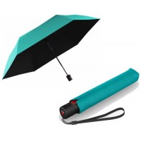 Парасоля Knirps U.200 Ultra Light Duomatic Turquoise Black UV Coating (Kn95 2200 1340)