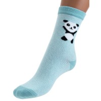 Шкарпетки дитячі Bibaby з пандами (68257-11-green)