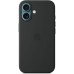 Чохол до мобільного телефона Apple iPhone16 Silicone Case with MagSafe - Black (MYY13ZM/A)