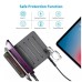 Зарядний пристрій Choetech 6xUSB 68W Charing Station (6хUSB-A) 2xMicroUSB 2xLighting 2xUCB-C (Q3008-EU-BK)