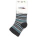 Шкарпетки дитячі UCS Socks у смужку (M0C0101-1223-5B-darkgray)