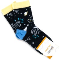 Шкарпетки дитячі Bross космос (6138-4-6-darkblue)