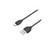 Дата кабель USB 2.0 AM to Micro 5P 1.0m 2.4A black BOROFONE (6931474701770)