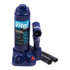 Домкрат Vitol DB-02006/T90204, телескопічний, гідравлічний, 2т, min 181мм, max 345мм (DB-02006)