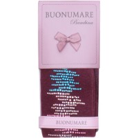 Колготки дитячі BNM зі стразами (M0C0302-2031-11G-burgundy)