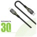 Дата кабель USB-C to Lightning 1.2m CBGPD30WTL1 30W grey Intaleo (1283126518089)