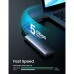 Кишеня зовнішня Ugreen USB-C to M.2 B-Key/M+B Key SSD 5Gbps SATA 3.0 aluminum 0.5m (10903)
