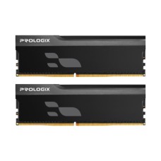 Модуль пам'яті для комп'ютера DDR4 16GB (2x8GB) 3200 MHz Onyx Black Prologix (PRO16GB3200YB4K)