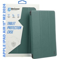 Чохол до планшета BeCover Tri Fold Soft TPU Silicone Apple iPad Air 11" M2 2024 Dark Green (711406)