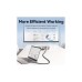 Кабель мультимедійний HDMI M to HDMI M 15.0m V2.0 4K60Hz braided zinc alloy black Vention (ALMBN)