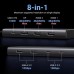 Концентратор Ugreen USB-C to 2xUSB 3.2 + 2xUSB-C 3.2 + 2xHDMI + DP 4K60Hz + PD 100W CM639 gray (35625)