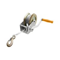 Лебідка Tolsen ручна барабанна тросова, до 362кг, 10м х 4мм (62451)