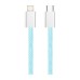 Дата кабель USB-C to Lightning 1.0m 27W blue ColorWay (CW-CBPDCL061-BL)