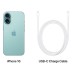 Мобільний телефон Apple iPhone 16 128GB Teal (MYED3)