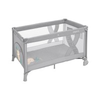 Дитячий манеж Espiro SIMPLE 07 LIGHT GRAY (5906724206290)