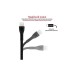 Дата кабель USB 2.0 AM to Lightning 1.2m 2A PowerBeam-i black Promate (powerbeam-i.black)
