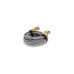 Кабель мультимедійний VGA M to VGA M 5.0m 1080P grey-yellow Merlion (YT-VGA(M)/(M)3+6GR-5m)