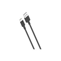 Дата кабель USB 2.0 AM to USB-C 1.0m 2.4A black XO (NB156-TC-1-BK)
