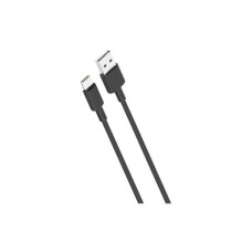 Дата кабель USB 2.0 AM to USB-C 1.0m 2.4A black XO (NB156-TC-1-BK)