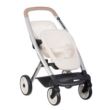 Коляска для ляльок Smoby для двійнят Maxi-Cosi Айворі, 54 х 38,5 х 64 см, 3+ (7600253222)