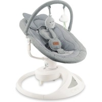 Крісло-гойдалка MoMi PEARL baby swing grey (BULE00040)