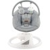 Крісло-гойдалка MoMi PEARL baby swing grey (BULE00040)